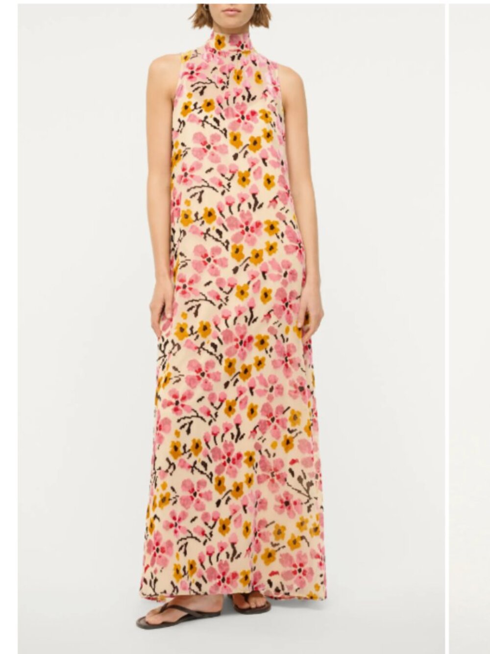 STAUD Albee Floral Print Sleeveless Maxi Dress - Picture 5 of 11